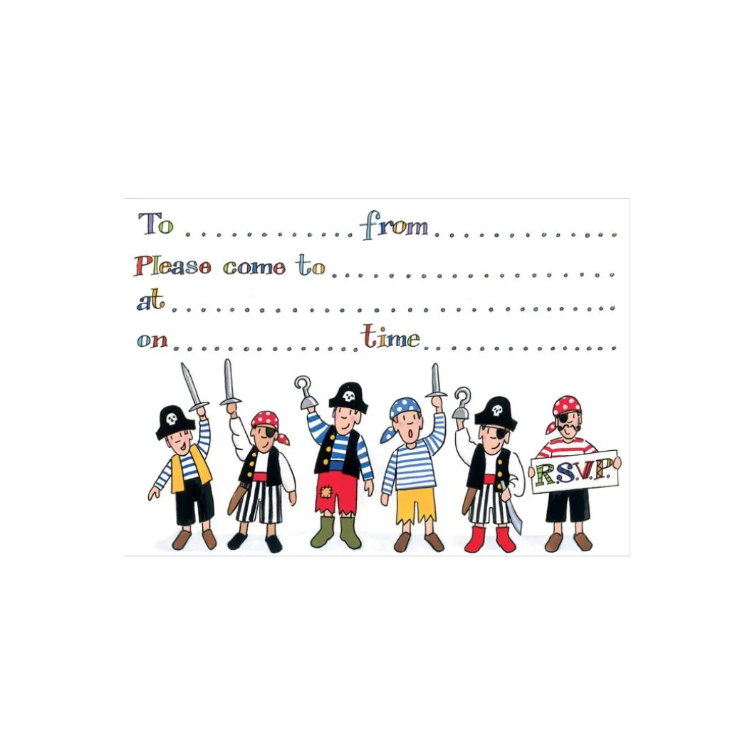 Boys Party Invitation