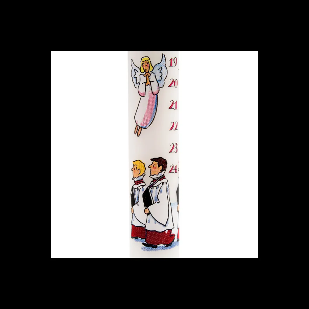 Choir Boys Red Christmas Dinner Advent Candle