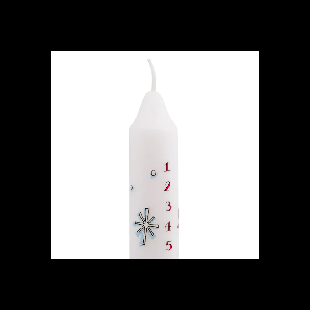 Snowmen Christmas Dinner Advent Candle