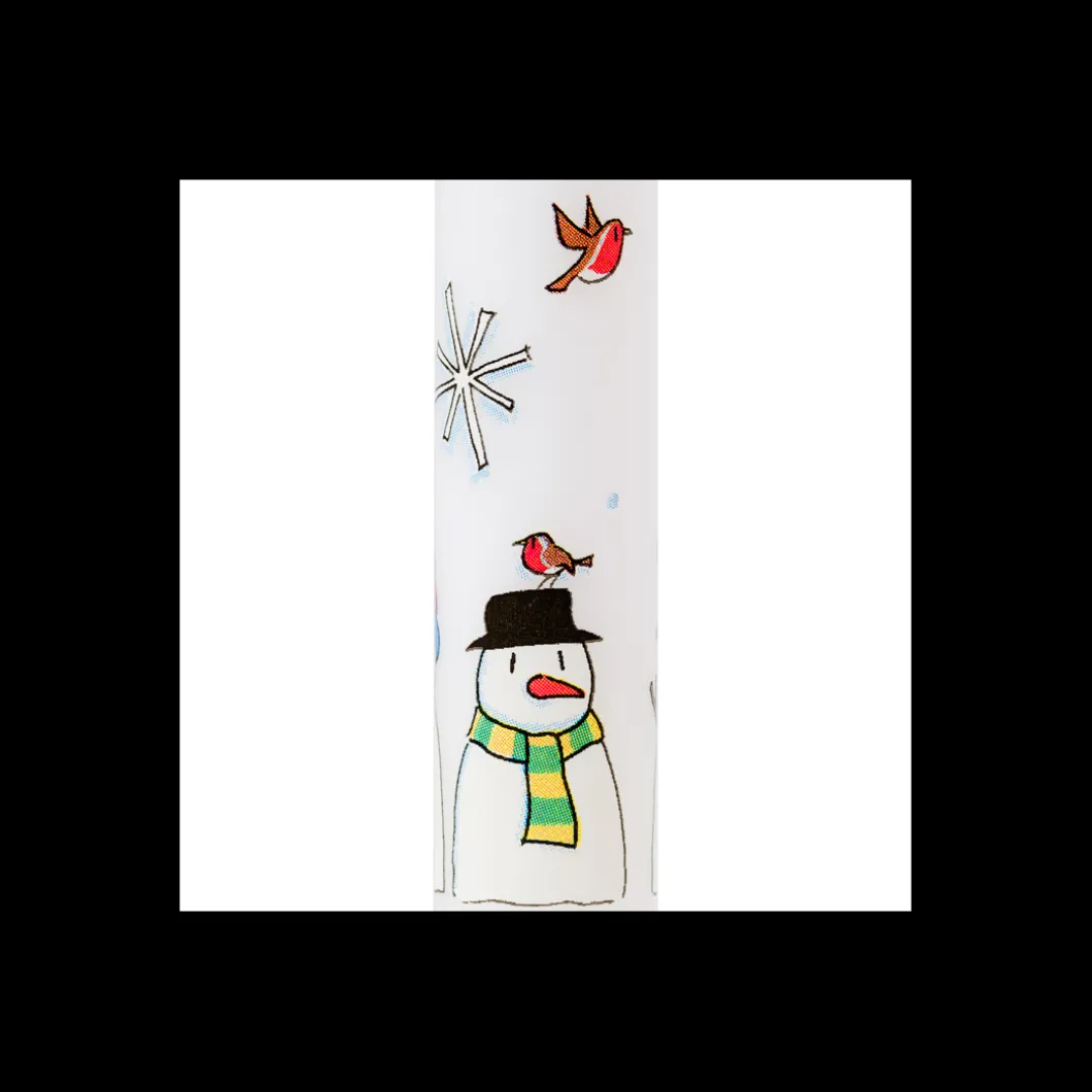Snowmen Christmas Dinner Advent Candle