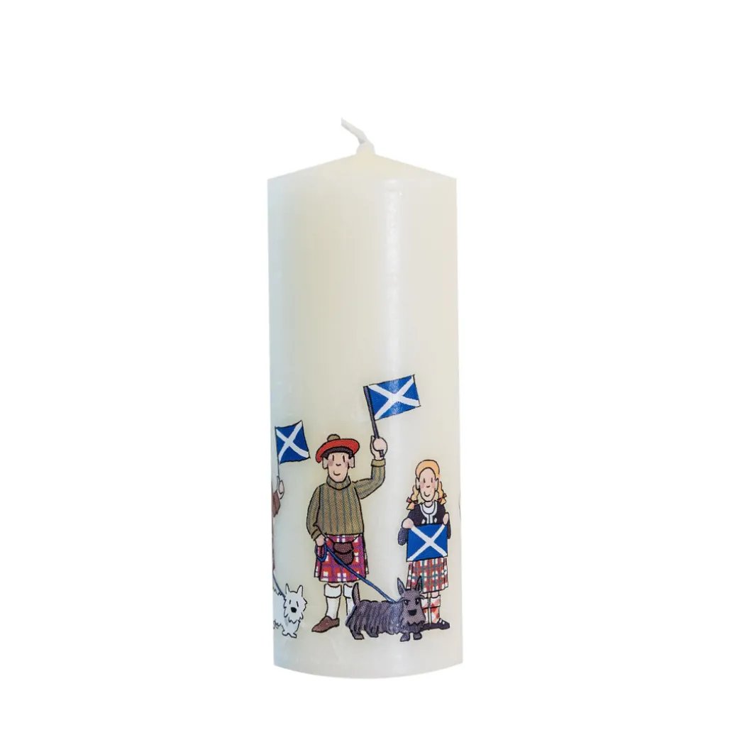 St Andrews Flag Candle