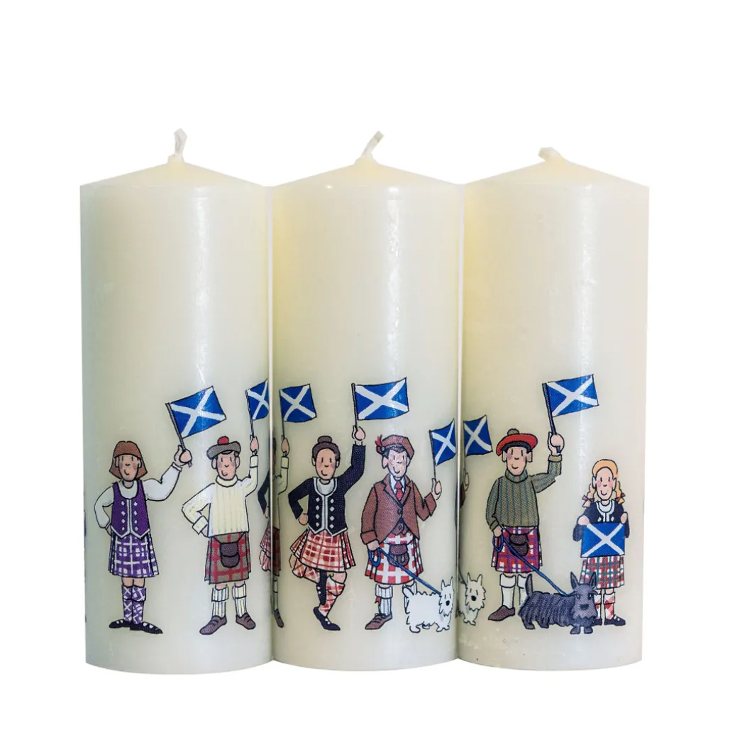 St Andrews Flag Candle