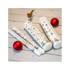 Winter Wildlife Christmas Dinner Advent Candle