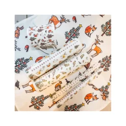 Winter Wildlife Tea Towel